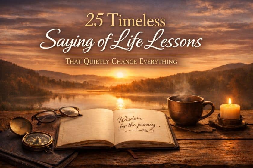 Saying of Life Lessons