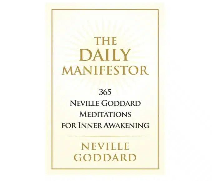 Neville Goddard devotional book