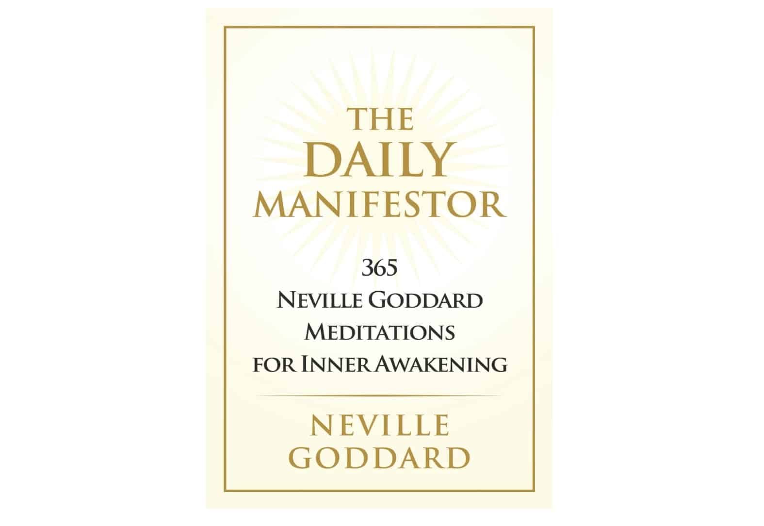 Neville Goddard devotional book