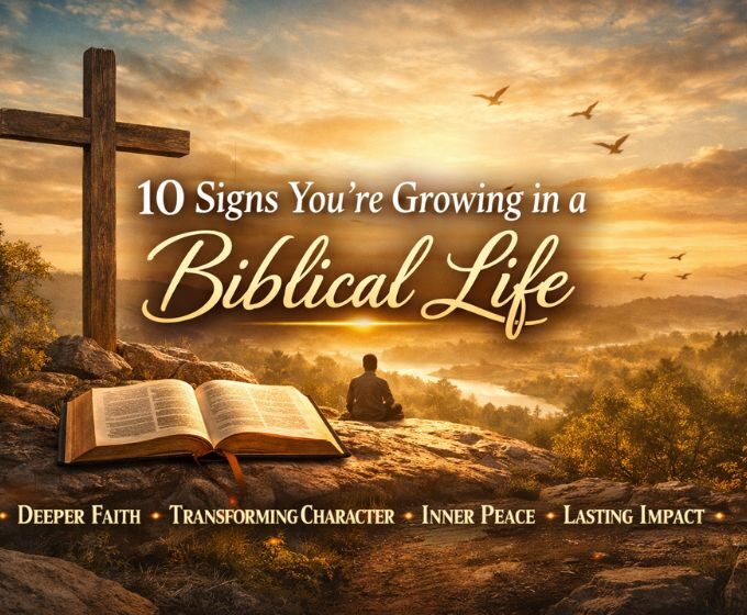 10 Signs You’re Growing in a Biblical Life 8 biblical life