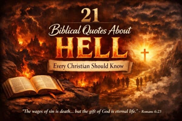 biblical quotes about hell